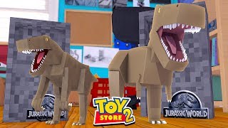 Toy Store 2 - JURRASIC WORLD 2 TOYS TRY TO EAT US! w/TinyTurtle