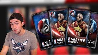 NEW PLAYOFF BALLER PACK OPENING!! GUARANTEED ELITES!! NBA Live Mobile