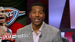 Jim Jackson on Westbrook's regular season stats, Riley's comments about LeBron | SPEAK FOR YOURSELF