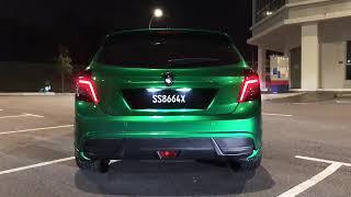 Proton Suprima S Dzul Gavanza exhaust sound