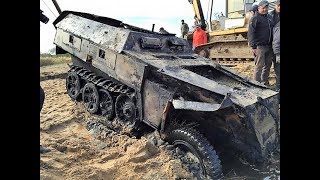 НЕОЖИДАННАЯ НАХОДКА ВОВ! РАСКОПАЛИ БТР!