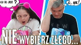 NIE WYBIERZ ZŁEGO POJEMNIKA NA ŚNIADANIE ? CHALLENGE Z TATĄ ✔️
