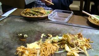 『お好み焼き 天の川』 2015/7/25 肉と海のTちゃま倶楽部
