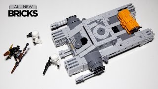 Lego Star Wars 75152 Imperial Assault Hovertank Lego Speed Build