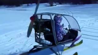 Тест драйв самодельных аэросаней (сделай сам)