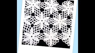 Красивый мотив крючком. Beautiful crochet motif