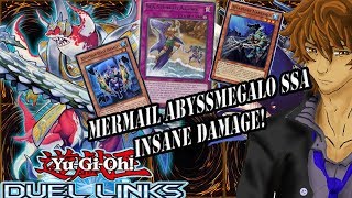 NEW!! MERMAIL ABYSSMEGALO SEA STEALTH ATTACK INSANE DAMAGE! | YuGiOh Duel Links