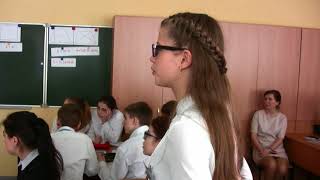 Урок геометрии, 9 класс, Гончаренко В. В., конкурс Учитель года-2017, Орловская область