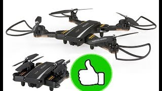 Складной квадрокоптер с FPV ТК116 | Распаковка, обзор и облёт | MikeRC 2018 FHD