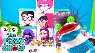 Unboxing Teen Titans Go Boxes with Robin Starfire & Raven Surprises