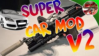 Gta San Andreas #99 | SUPER ARABA MODU V2   | SUPER CARv2  MOD  | Tanıtım | İndir | Download