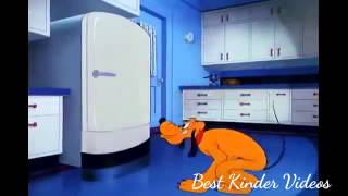Walt Disney Animated movie film: Pluto. Plutopia (1 hour) animated cartoon,