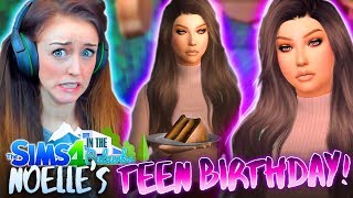 ?TEEN NOELLE IS STUNNING AND TERRIFYING!?? (The Sims 4 IN THE SUBURBS #21! ?)￼