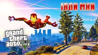 GTA 5 PC Mods - IRON MAN MOD!!! GTA 5 Iron Man Mod Gameplay! (GTA 5 Mods Gameplay)