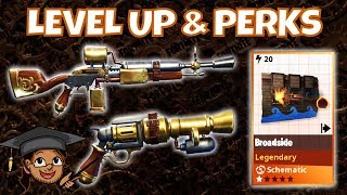 Schematic Analysis : Steamroller, Steam Piston, Broadside - Fortnite Save The World | PVE