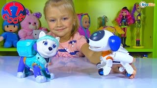 ЩЕНЯЧИЙ ПАТРУЛЬ PAW Patrol Видео для Детей Ярослава открывает игрушки РОБОПЕС
