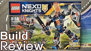 레고 넥소나이츠 블랙 나이츠 로봇 70326 조립 과정 리뷰 Lego Nexo Knights The Black Knight Mech