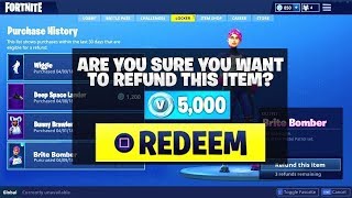 *NEW* Improved REFUND SYSTEM! | Trade Skins for VBUCKS! ( Fortnite How To )
