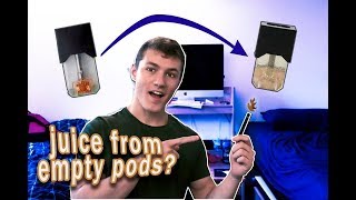 HOW TO GET MORE JUICE FROM EMPTY PODS (JUUL FINNESE)