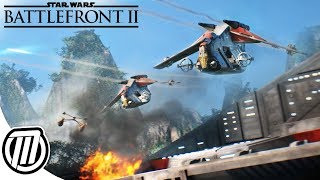 Star Wars Battlefront 2: Vehicle Warfare & Frontlines Combat Gameplay + GIVEAWAY!