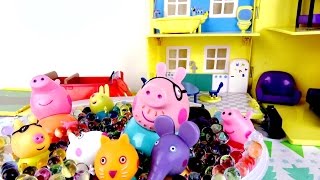 Bajka ŚWINKA PEPPA i Przyjaciele IMPREZA Basen ORBEEZ Peppa Pig PO POLSKU Dla dzieci Nowe odcinki