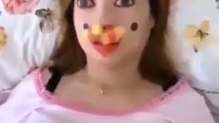 Прикол над спящей девушкой