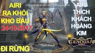 Airi ra khỏi kho báu Liên quân mobile hôm nay cùng trang phục Airi Thích Khách [Mua và test luôn]
