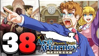 Phoenix Wright: Ace Attorney Trilogy HD Part 38 Damon Gant Testimony Rise from the Ashes! (Switch)