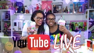 YouTube Live with the Froggy's:  Weekly Updates | Crafts | Q&A | Shout Outs PLUS SLIME Frappuccino