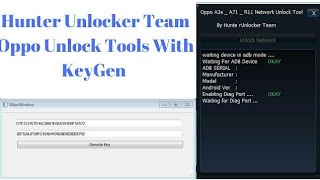 Oppo All Qualcomm Models Unlock Tool With KeyGen(MS Technical)