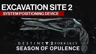 Destiny 2 Lumina Excavation Site 2 on IO • System Positioning Device