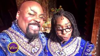 Whoopi Goldberg Surprises 'Aladdin' on Broadway With Genie Performance