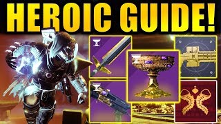 Destiny 2: HEROIC MENAGERIE GUIDE! - Exotic Catalyst! - Masterwork Gear! - Unique Drops!