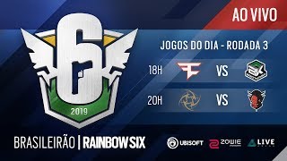 [BR6 2019] FAZE vs BOOTKAMP / NIP vs RED DEVILS - Rodada 3 - Rainbow Six Siege