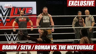 [Exclusive] Roman Reigns, Braun Strowman, Seth Rollins vs. The Miz & The Miztourage [Highlights]