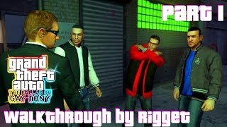 GTA 4 The Ballad of Gay Tony Часть 1 "I luv LC"