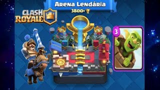 O DECK DO FLAKES POWER Q CAI ME FAZER CHEGAR NA ARENA LENDÁRIA!! CLASH ROYALE ??