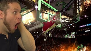 NBA LIVE DUNK CONTEST IS INSANE! SO GLITCHED LOL!