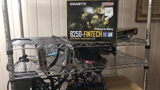 B250-Fintech 12 GPU motherboard for crypto currency mining