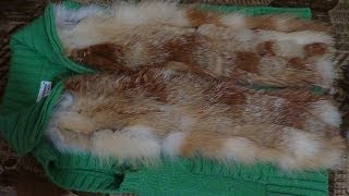 Подробный мастер-класс - Как сшить меховую жилетку из ненужных кусков меха?