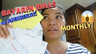 BUHAY AMERIKA:ANO ANG MGA BAYARIN/BILLS SA AMERIKA?! FIL-AM FAMILY VLOG