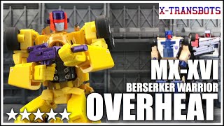 X-Transbots MX-XVI OVERHEAT Transformers Masterpiece Drag Strip