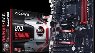 Unboxing & Review Placa Mãe GA-970-Gaming GIGABYTE
