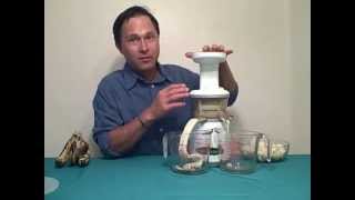 How to Make Banana Sorbet in the Omega VRT Vertical Auger Juicer