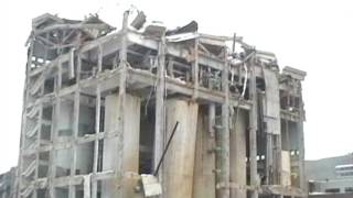 Demolition. Wrecking ball. Ruston Bucyrus 71-RB. Finland. Part 3.