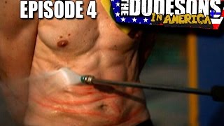 Savage Pressure Washer Tattoos! - Dudesons In America Episode 4