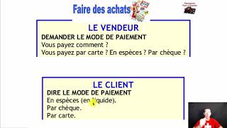 Vídeo #33 Curso de Francês GRÁTIS para INICIANTES - FAZENDO COMPRAS EM FRANCÊS