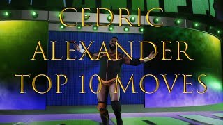 WWE 2k18 Cedric Alexander Top 10 Moves