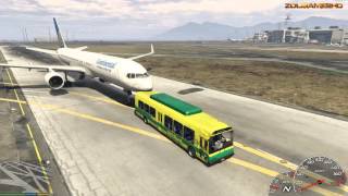 GTA V Bus Crash Compilation
