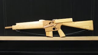 [rubber band gun] blowback M16A1